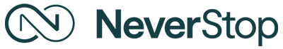 NeverStop logo